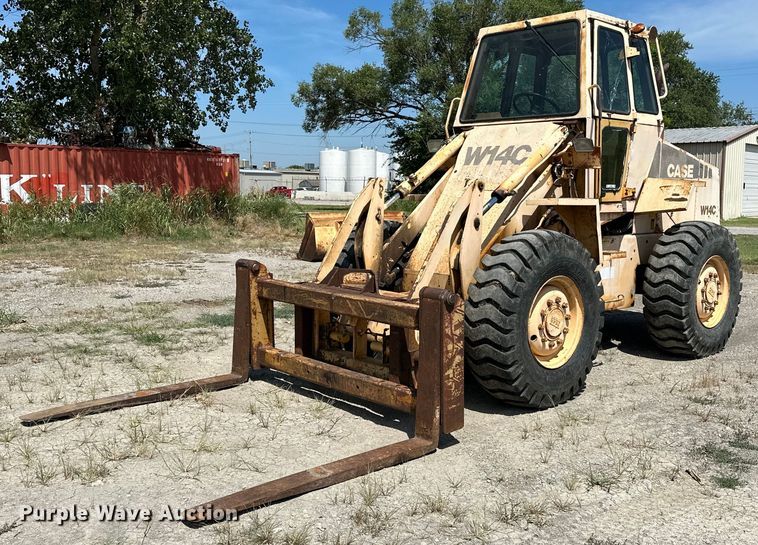image for item EJ4483 Case W14C wheel loader