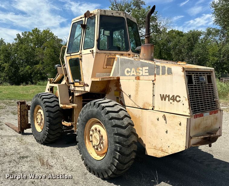 image for item EJ4483 Case W14C wheel loader