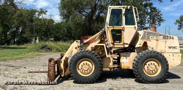 image for item EJ4483 Case W14C wheel loader