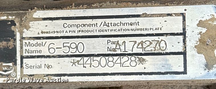 image for item EJ4483 Case W14C wheel loader