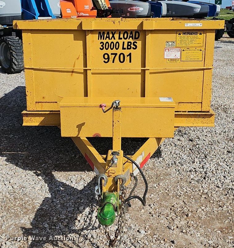 image for item EJ5730 2017 Regi 6/10DT dump trailer