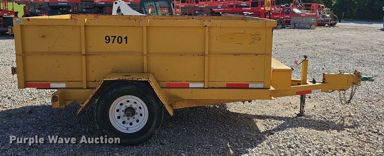 image for item EJ5730 2017 Regi 6/10DT dump trailer