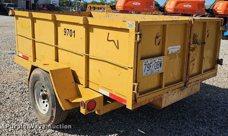 image for item EJ5730 2017 Regi 6/10DT dump trailer