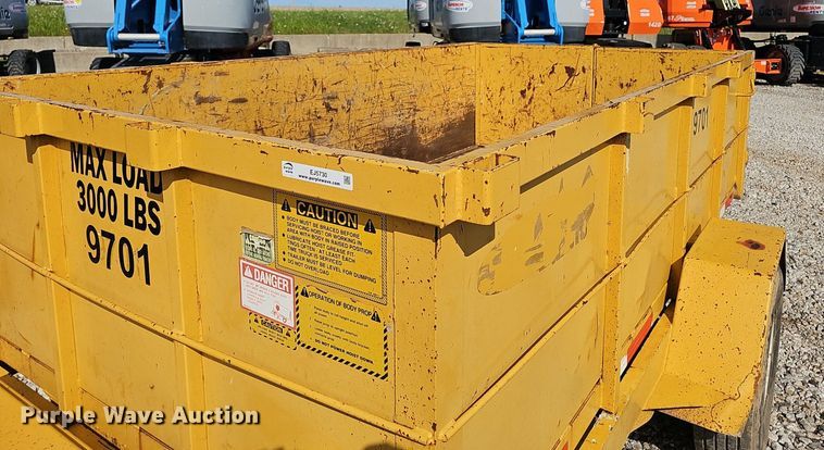 image for item EJ5730 2017 Regi 6/10DT dump trailer