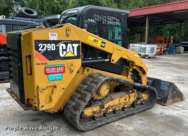 image for item EJ7114 2015 Caterpillar  279D tracked skid steer loader