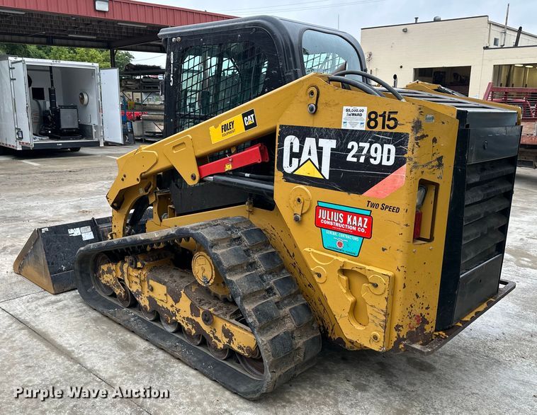 image for item EJ7114 2015 Caterpillar  279D tracked skid steer loader