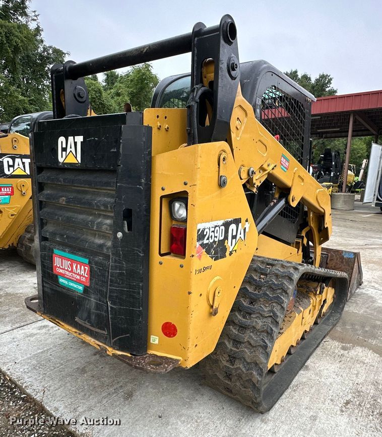 image for item EJ7115 2017 Caterpillar  259D tracked skid steer loader