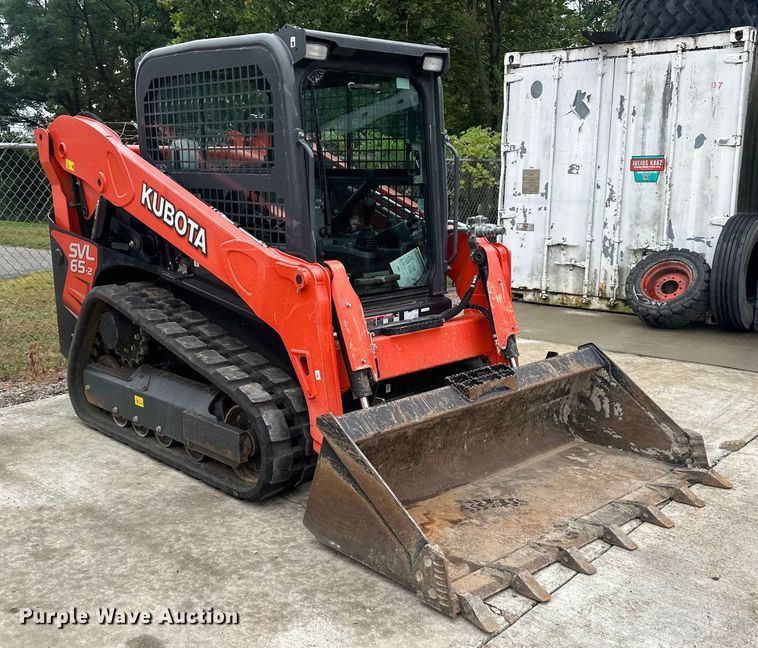 image for item EJ7116 2020 Kubota  SVL65-2 tracked skid steer loader