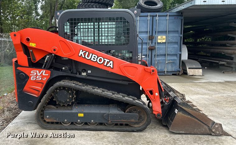 image for item EJ7116 2020 Kubota  SVL65-2 tracked skid steer loader