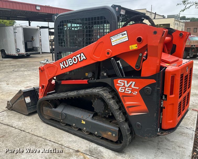 image for item EJ7116 2020 Kubota  SVL65-2 tracked skid steer loader