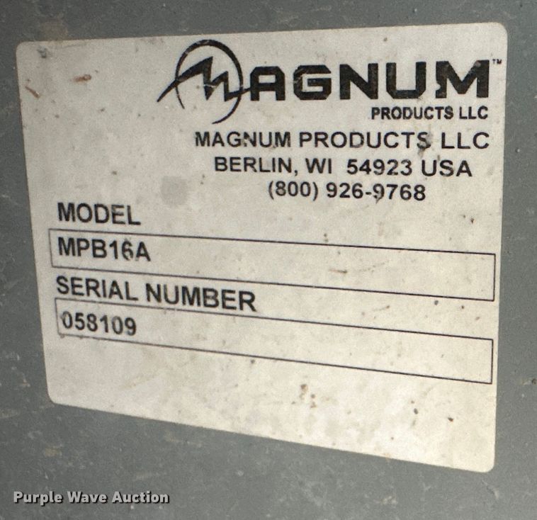 image for item EJ7117 Magnum  MPB16 concrete buggy