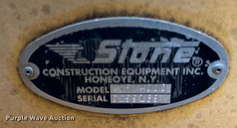 image for item EJ7118 1999 Stone  Wolfpac 4000 double drum vibratory roller