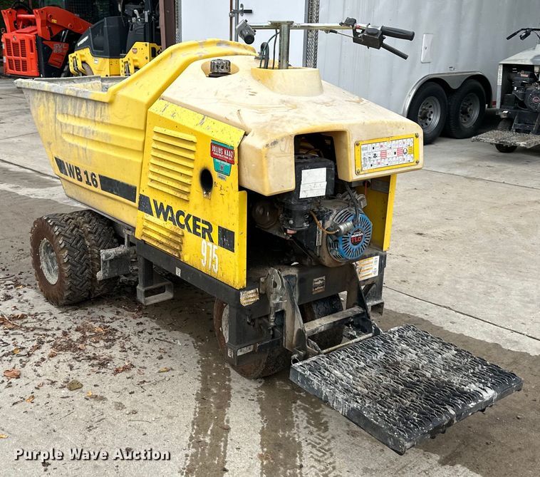 image for item EJ7128 Walker  WB16 concrete buggy