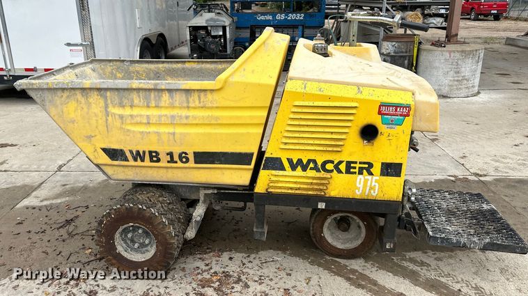 image for item EJ7128 Walker  WB16 concrete buggy