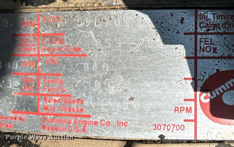 image for item EK3015 1991 International  9300 water truck