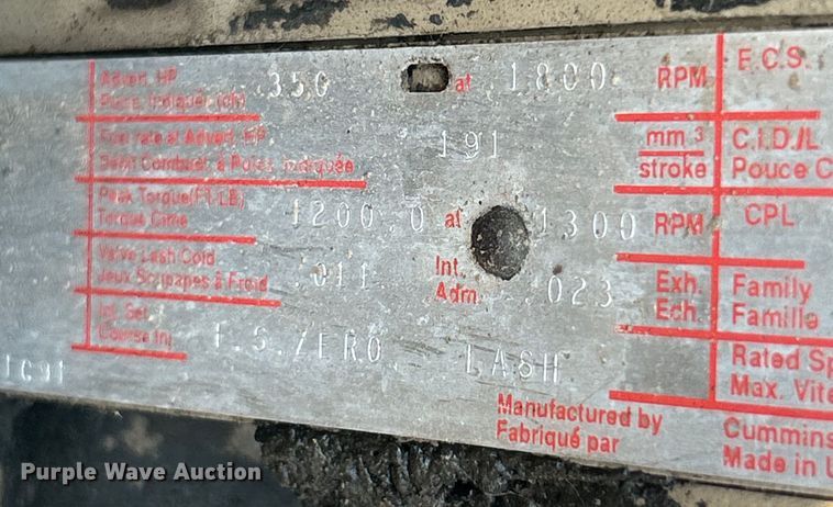 image for item EK3015 1991 International  9300 water truck