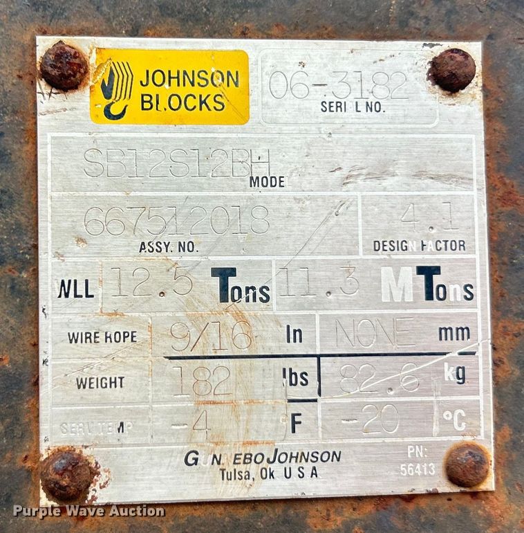 image for item EK3016 2006 Sterling L7500 crane truck