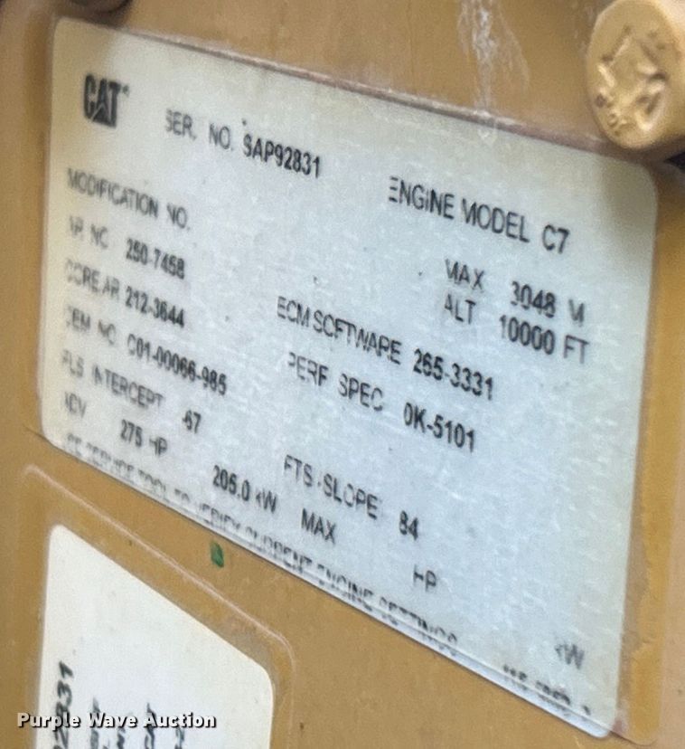 image for item EK3016 2006 Sterling L7500 crane truck