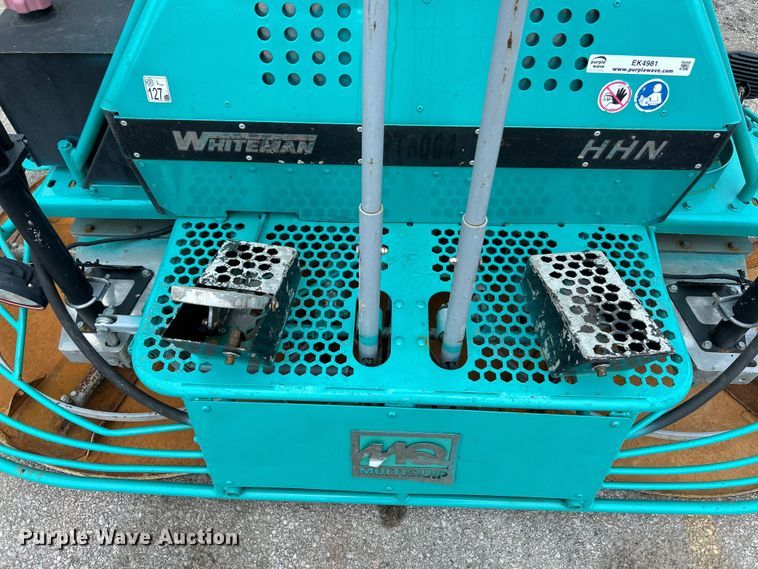 image for item EK4981 2017 Whiteman  HHNG5 power trowel