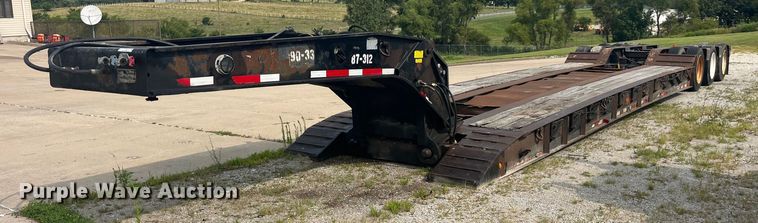 image for item EK8847 2000 Talbert T3DW-50SA-HRG-1-T1 lowboy equipment trailer