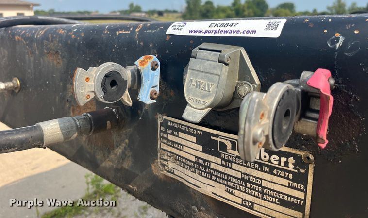 image for item EK8847 2000 Talbert T3DW-50SA-HRG-1-T1 lowboy equipment trailer