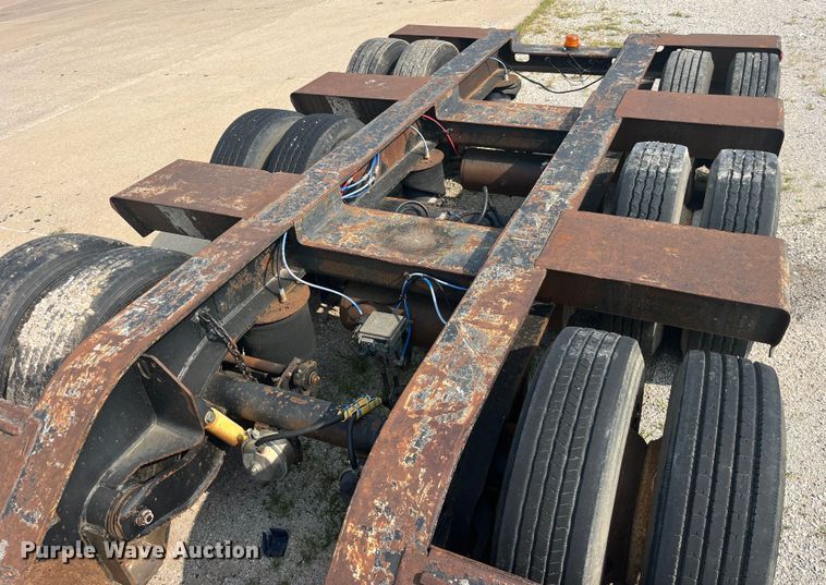 image for item EK8847 2000 Talbert T3DW-50SA-HRG-1-T1 lowboy equipment trailer