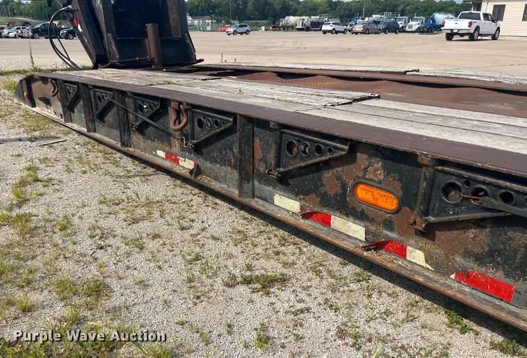image for item EK8847 2000 Talbert T3DW-50SA-HRG-1-T1 lowboy equipment trailer