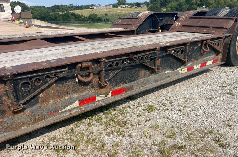 image for item EK8847 2000 Talbert T3DW-50SA-HRG-1-T1 lowboy equipment trailer