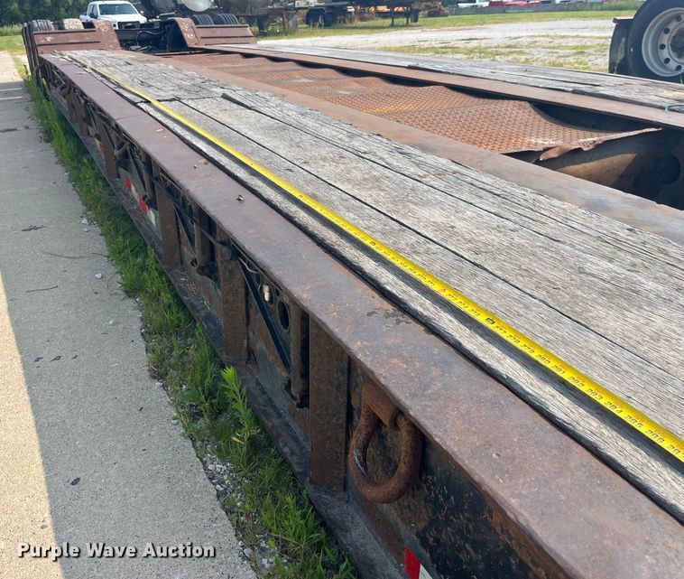 image for item EK8847 2000 Talbert T3DW-50SA-HRG-1-T1 lowboy equipment trailer