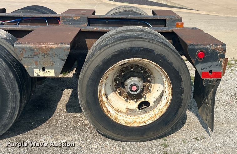 image for item EK8847 2000 Talbert T3DW-50SA-HRG-1-T1 lowboy equipment trailer