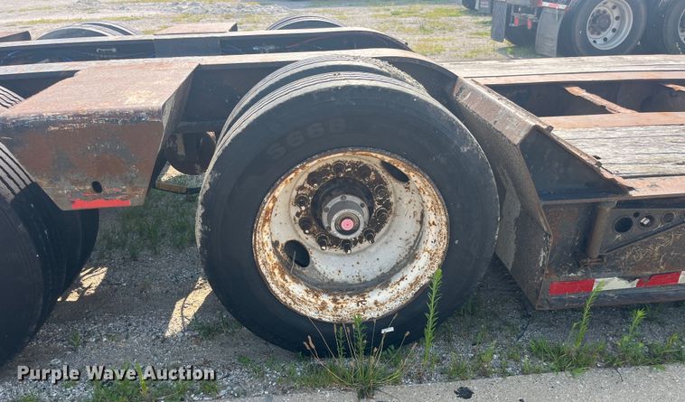 image for item EK8847 2000 Talbert T3DW-50SA-HRG-1-T1 lowboy equipment trailer