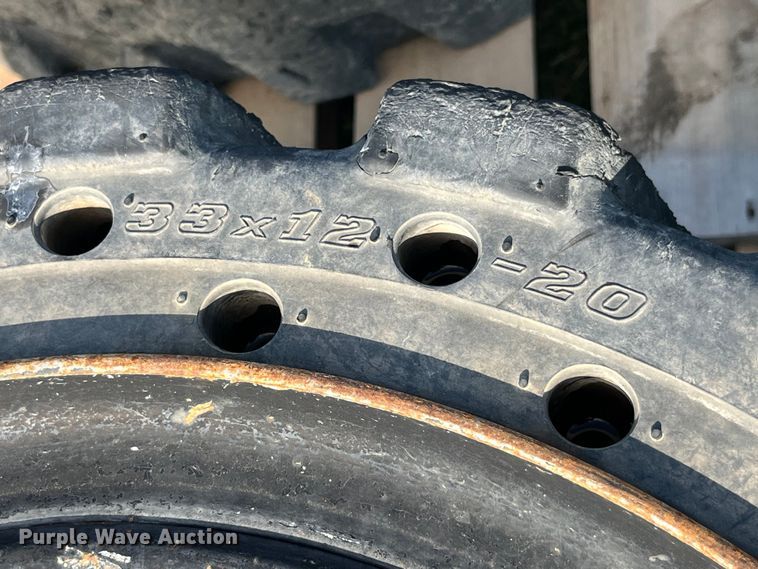 image for item EK8900 (4) 33x12-20 tires and wheels