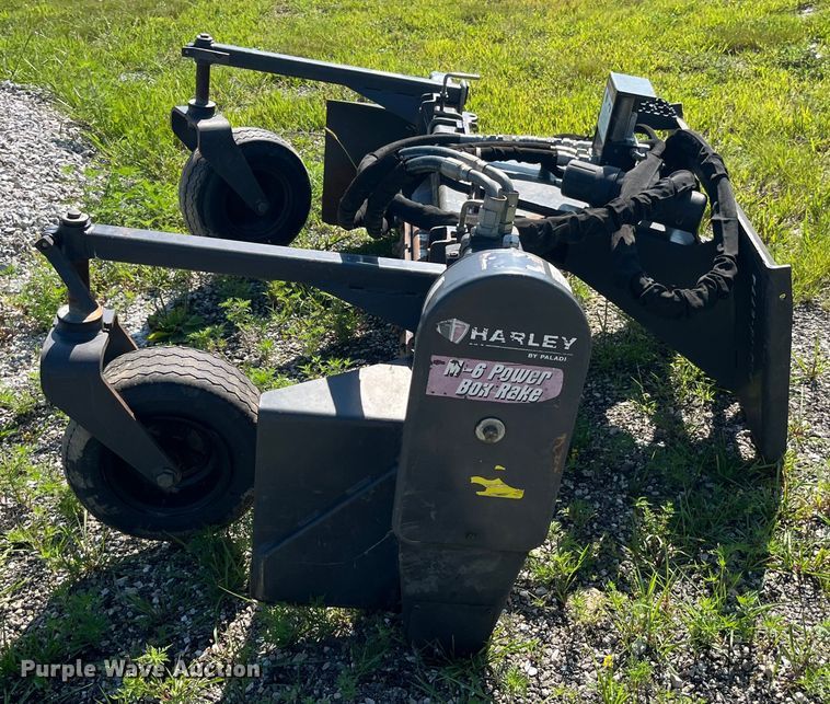 image for item EK8903 2017 Paladin  M6H-0022 skid steer power rake