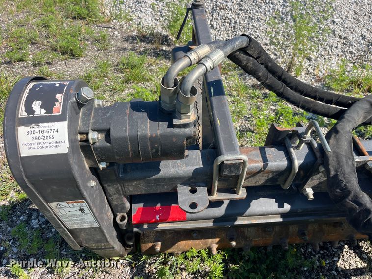 image for item EK8903 2017 Paladin  M6H-0022 skid steer power rake