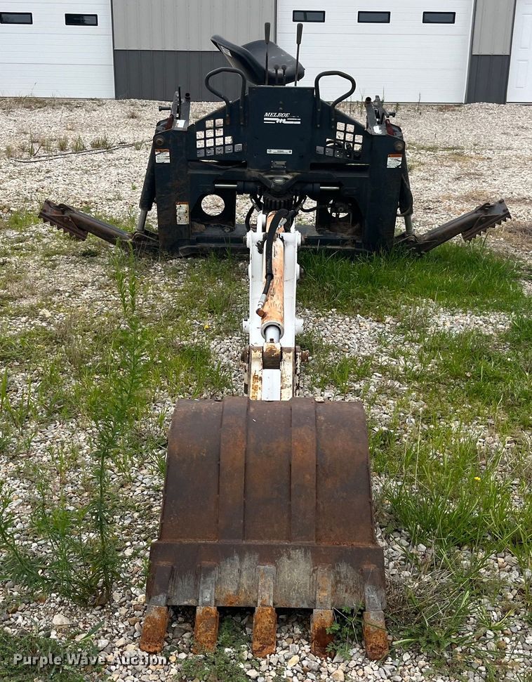 image for item EK8920 Ingersoll-Rand 709 FDS skid steer backhoe