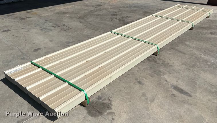 image for item IB9435 (115) sheets of Doerkson Metal Components metal siding/roofing