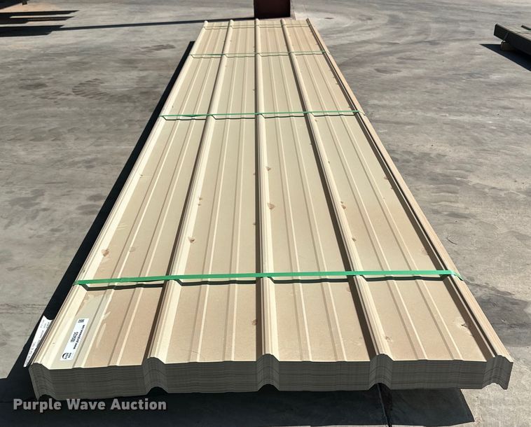 image for item IB9435 (115) sheets of Doerkson Metal Components metal siding/roofing