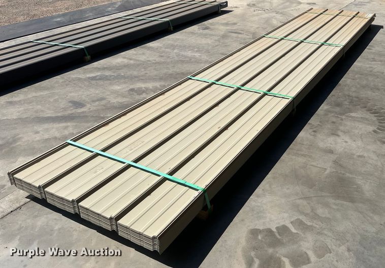 image for item IB9435 (115) sheets of Doerkson Metal Components metal siding/roofing