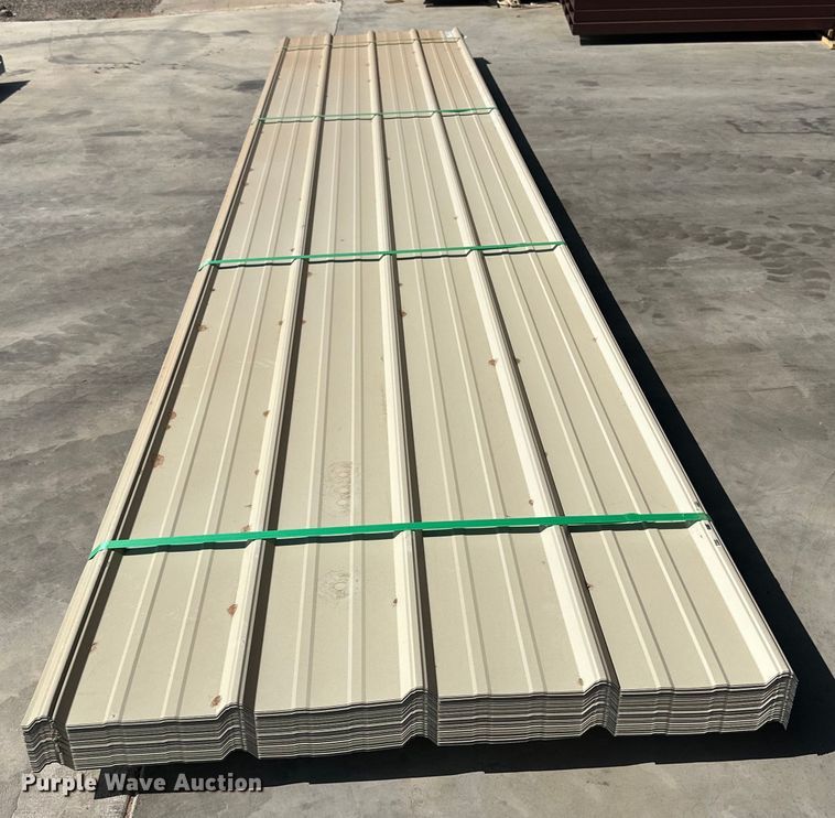 image for item IB9435 (115) sheets of Doerkson Metal Components metal siding/roofing