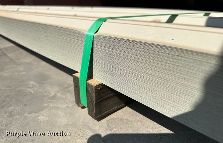image for item IB9435 (115) sheets of Doerkson Metal Components metal siding/roofing