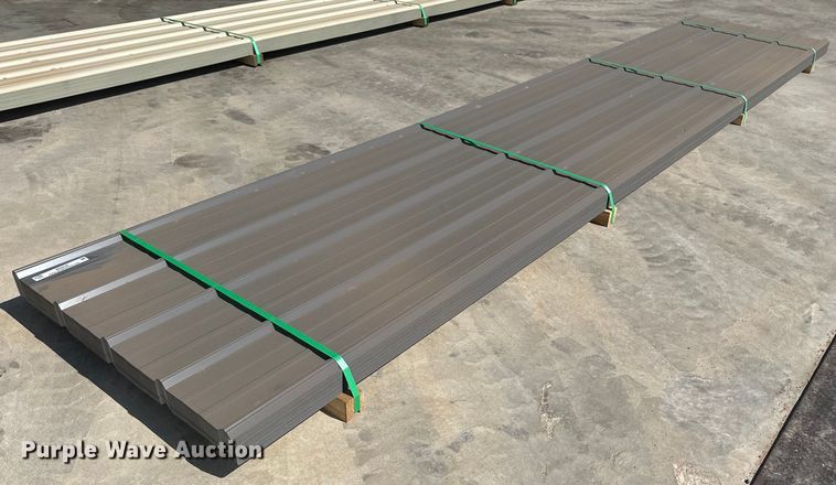 image for item IB9436 (115) sheets of Doerkson Metal Components metal siding/roofing