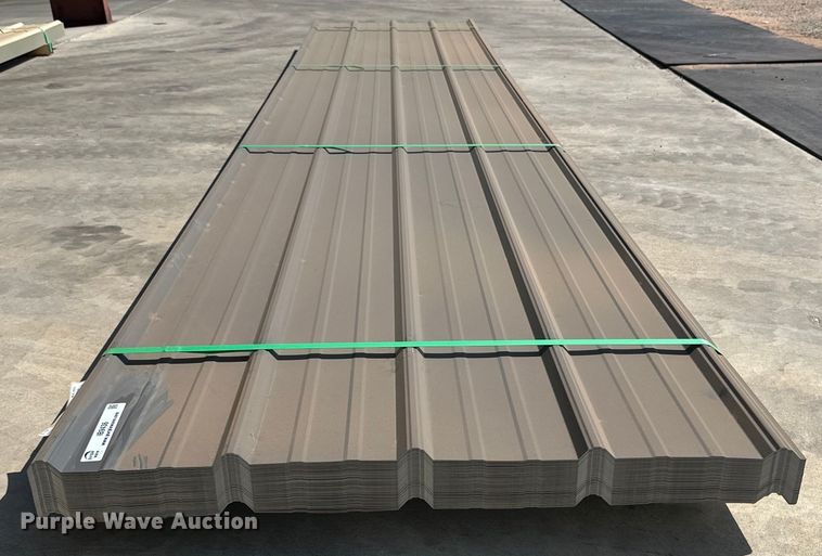 image for item IB9436 (115) sheets of Doerkson Metal Components metal siding/roofing