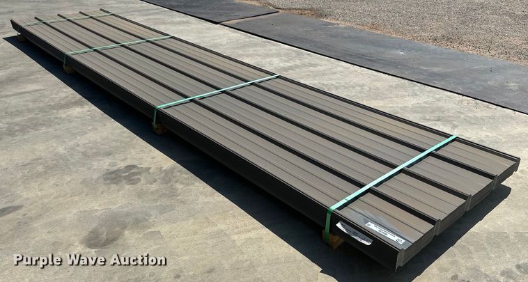 image for item IB9436 (115) sheets of Doerkson Metal Components metal siding/roofing