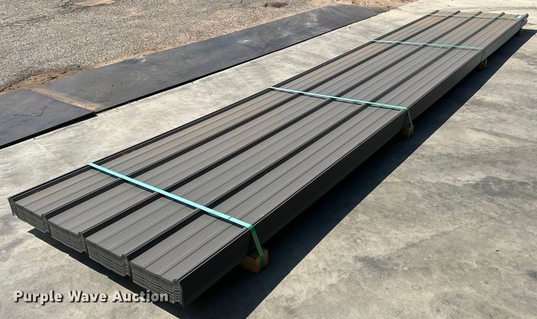 image for item IB9436 (115) sheets of Doerkson Metal Components metal siding/roofing