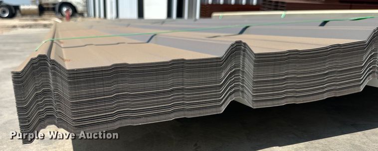 image for item IB9436 (115) sheets of Doerkson Metal Components metal siding/roofing
