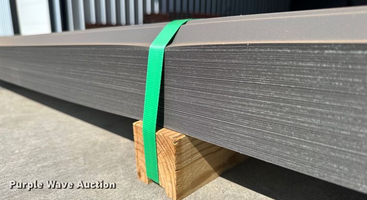 image for item IB9436 (115) sheets of Doerkson Metal Components metal siding/roofing