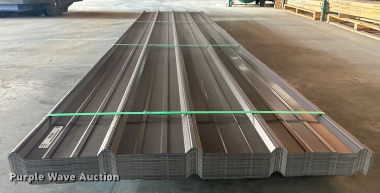 image for item IB9438 (114) sheets of Doerkson Metal Components metal siding/roofing