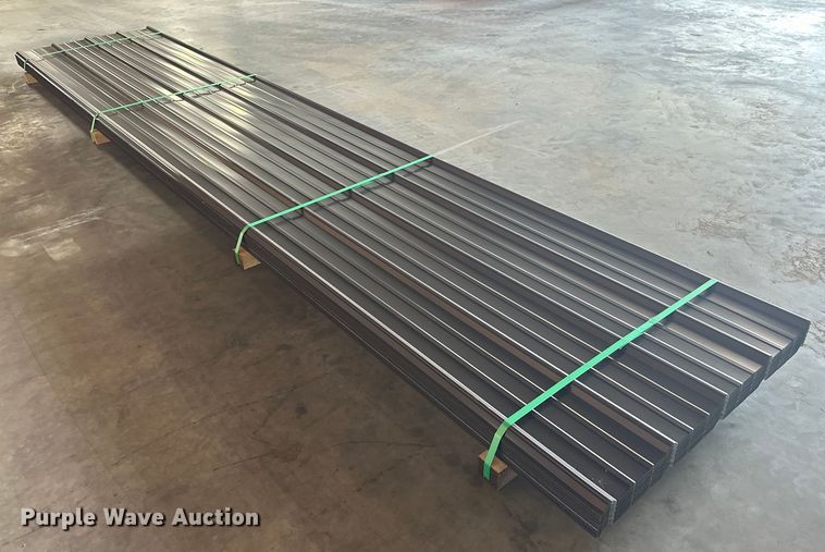 image for item IB9438 (114) sheets of Doerkson Metal Components metal siding/roofing