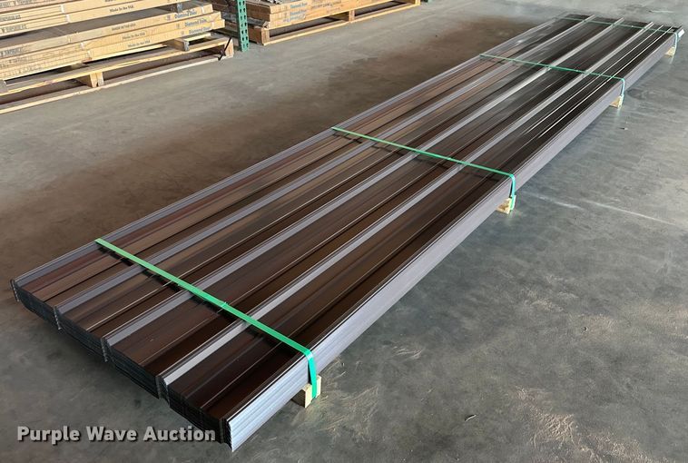 image for item IB9438 (114) sheets of Doerkson Metal Components metal siding/roofing