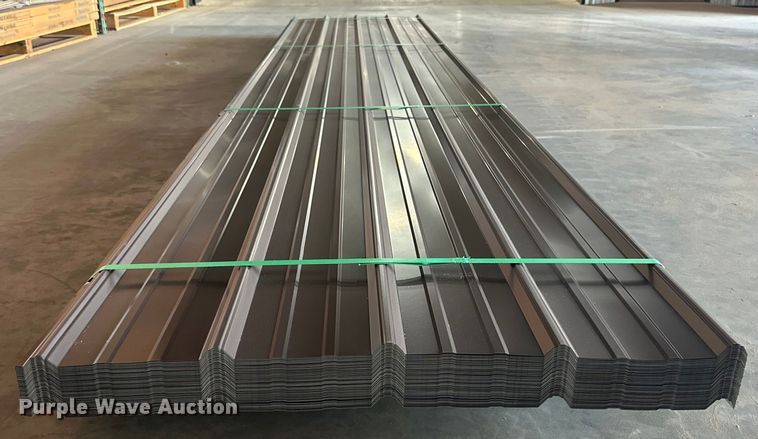 image for item IB9438 (114) sheets of Doerkson Metal Components metal siding/roofing
